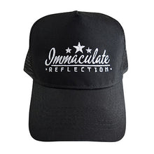Black Snapback Trucker Cap - Immaculate Reflection Car Care