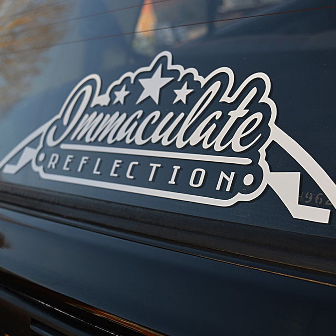 Immaculate Reflection Large Arch Vinyl Decal Stickers