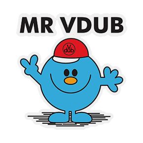 Mr Vdub Sticker Stickers