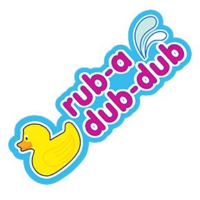 Rub-Adub-Dub Duck Sticker Stickers