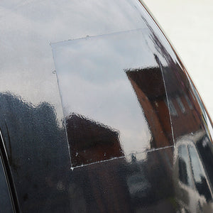 immaculate reflection car care turd polisher wax on untreated paintwork improving the depth of colour and shine