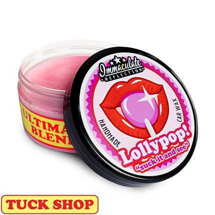 Ultimate Blend Car Wax 100Ml carnuaba immaculate reflection car care valeting detailing lollypop retro pop art lips suck it and see